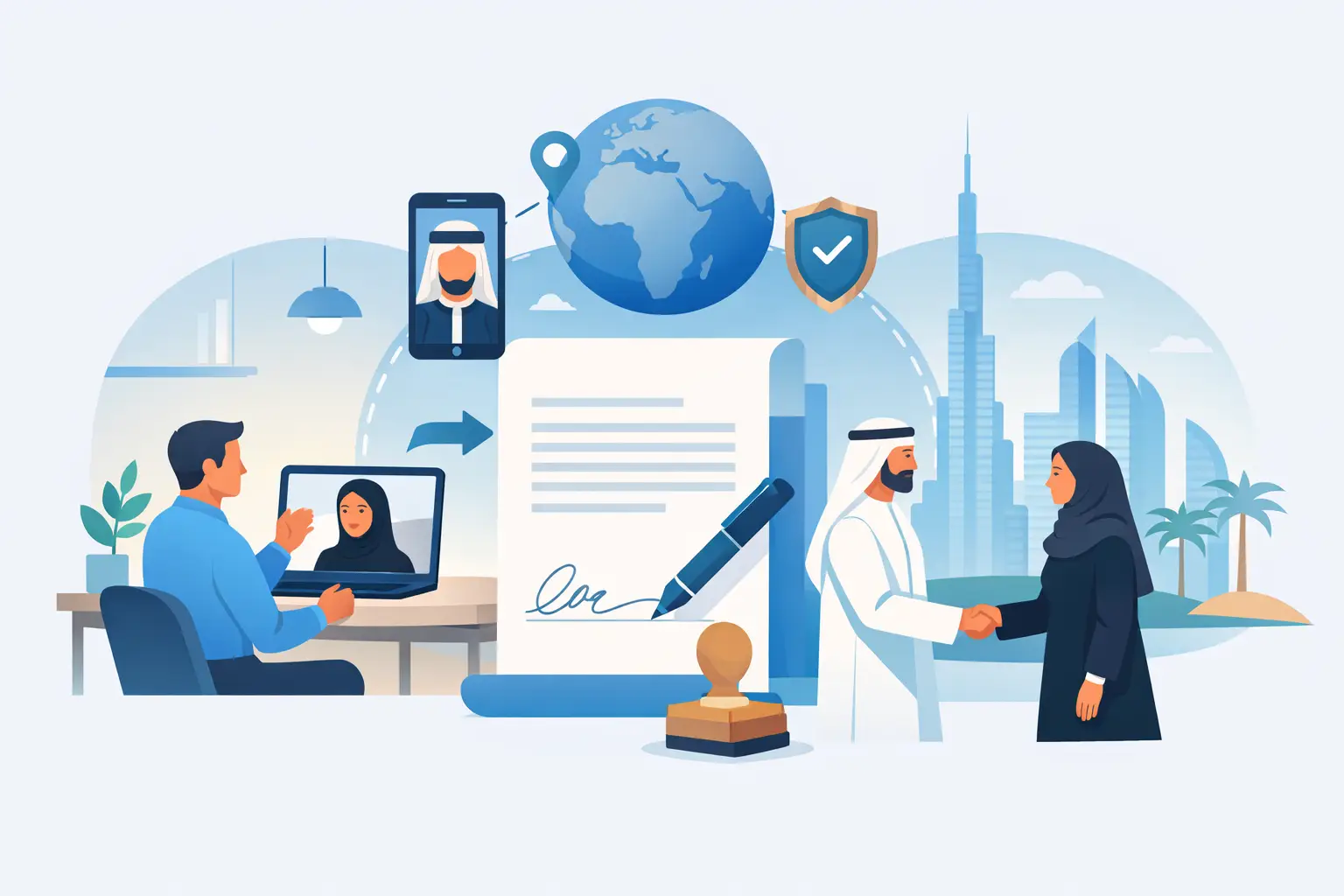 How the Remote General POA Process Works in UAE