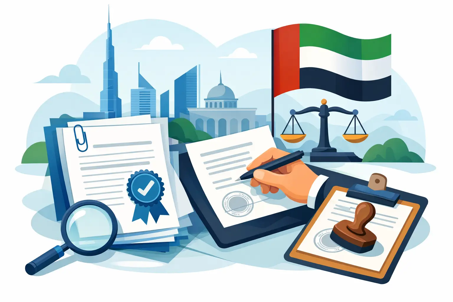 MOJ Attestation Guide for UAE Documents