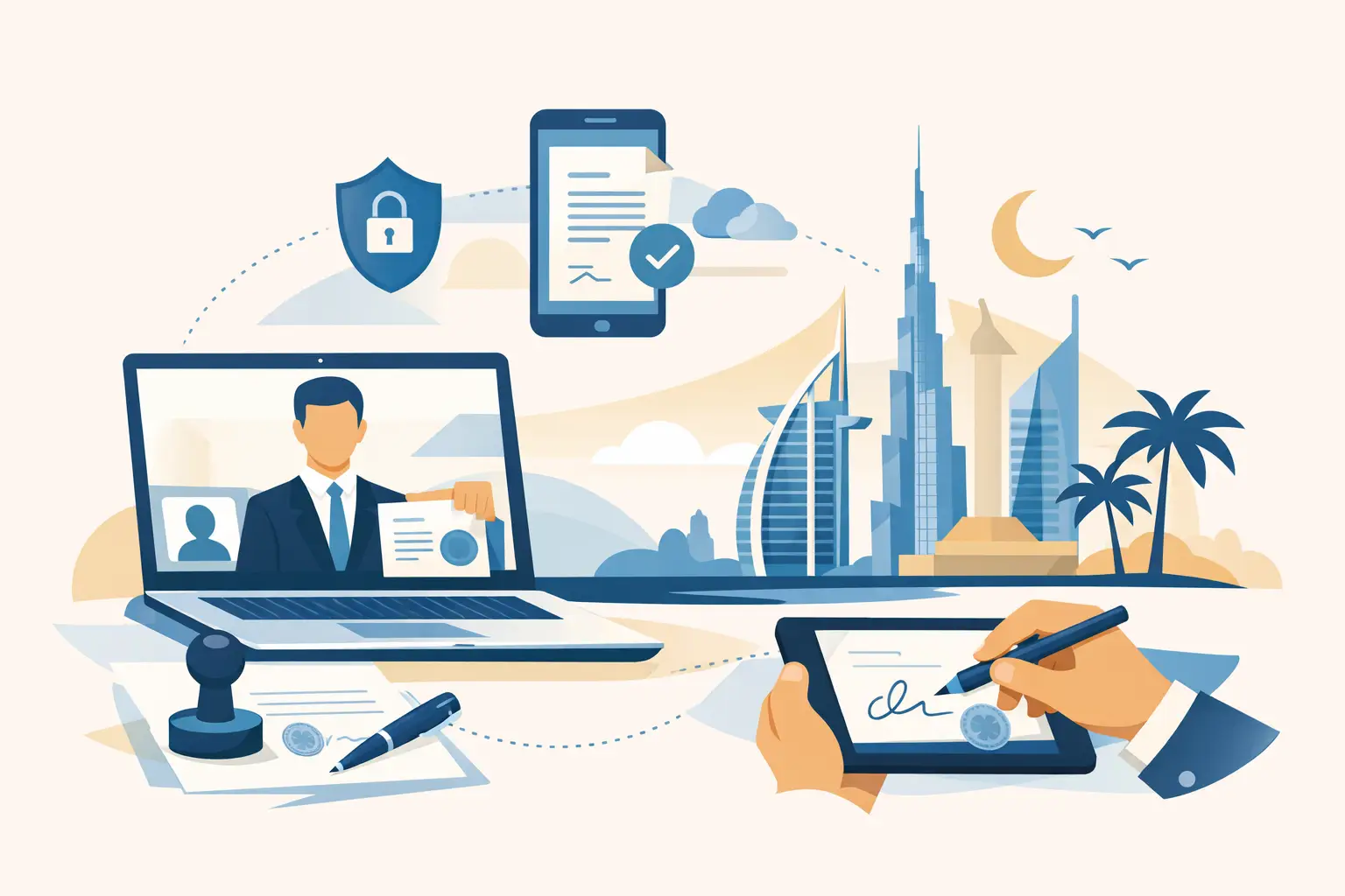 Online Notarization Guide UAE