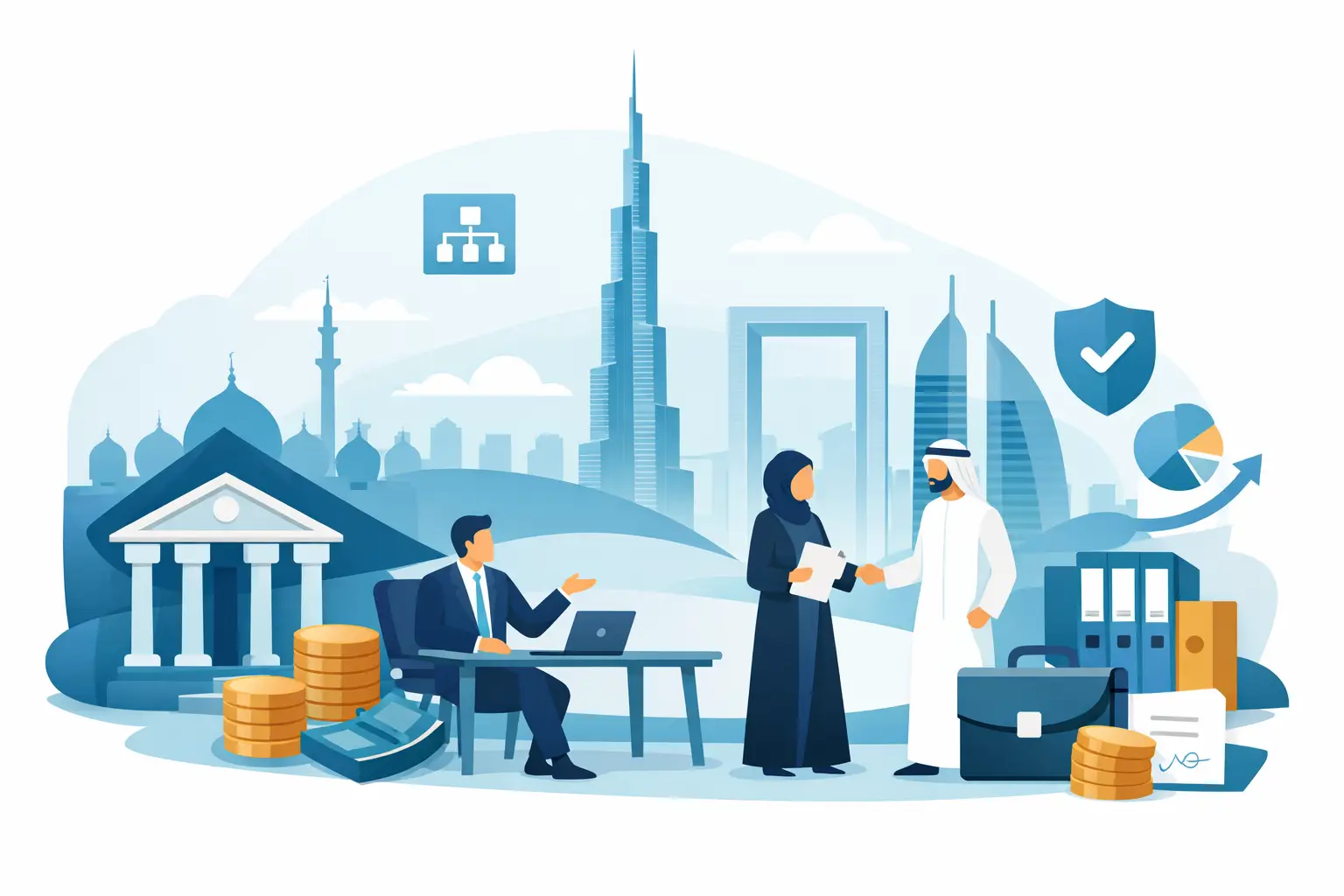 Corporate Banking Authority Example for UAE Firms