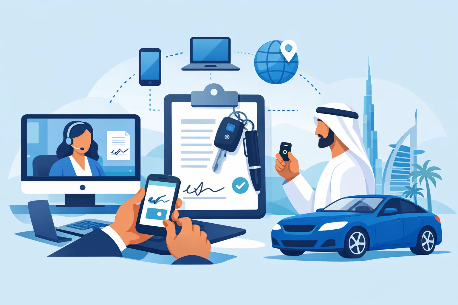How to Issue Car POA in the UAE Remotely