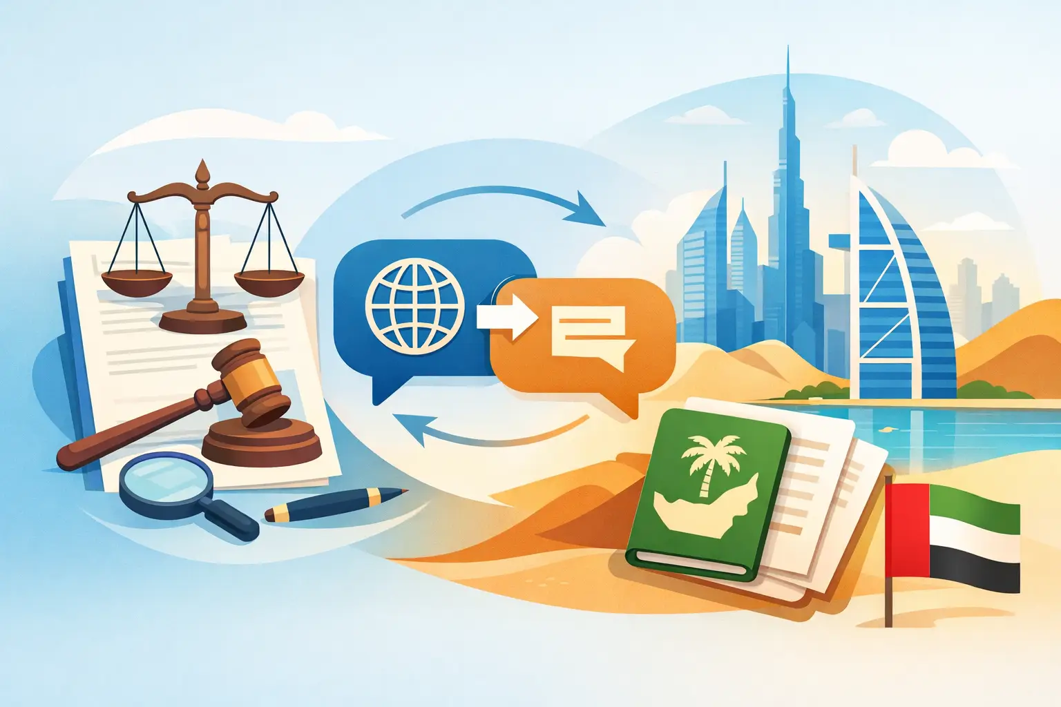 How to Translate Legal Documents for UAE Use