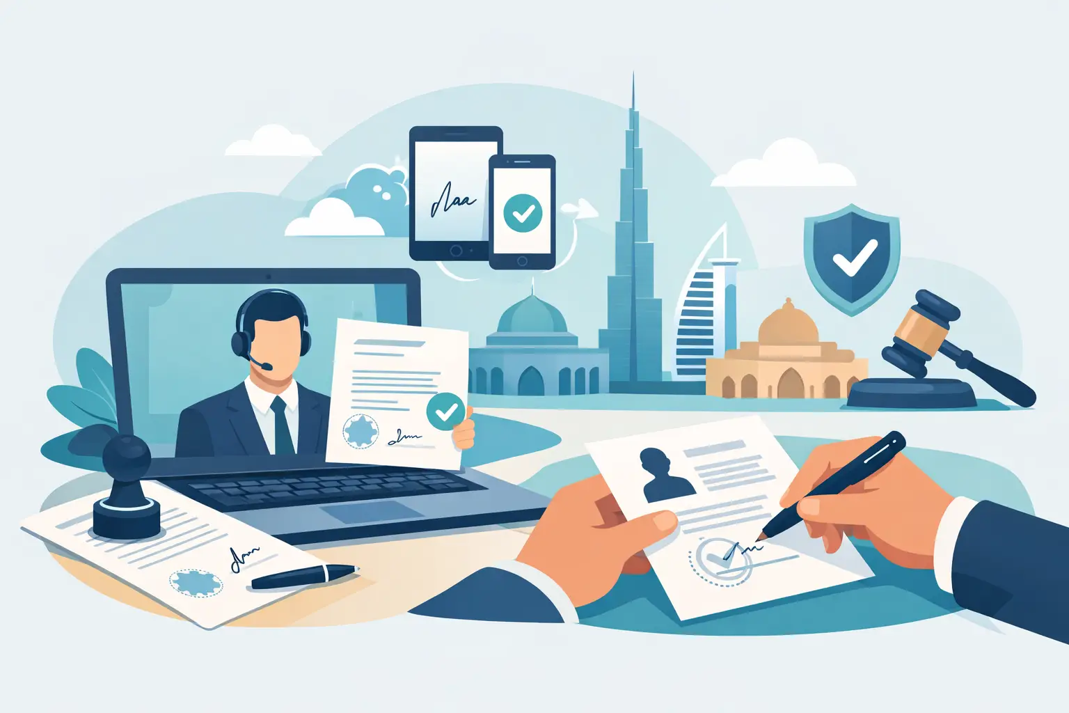 Online Notary Review for UAE POA Services
