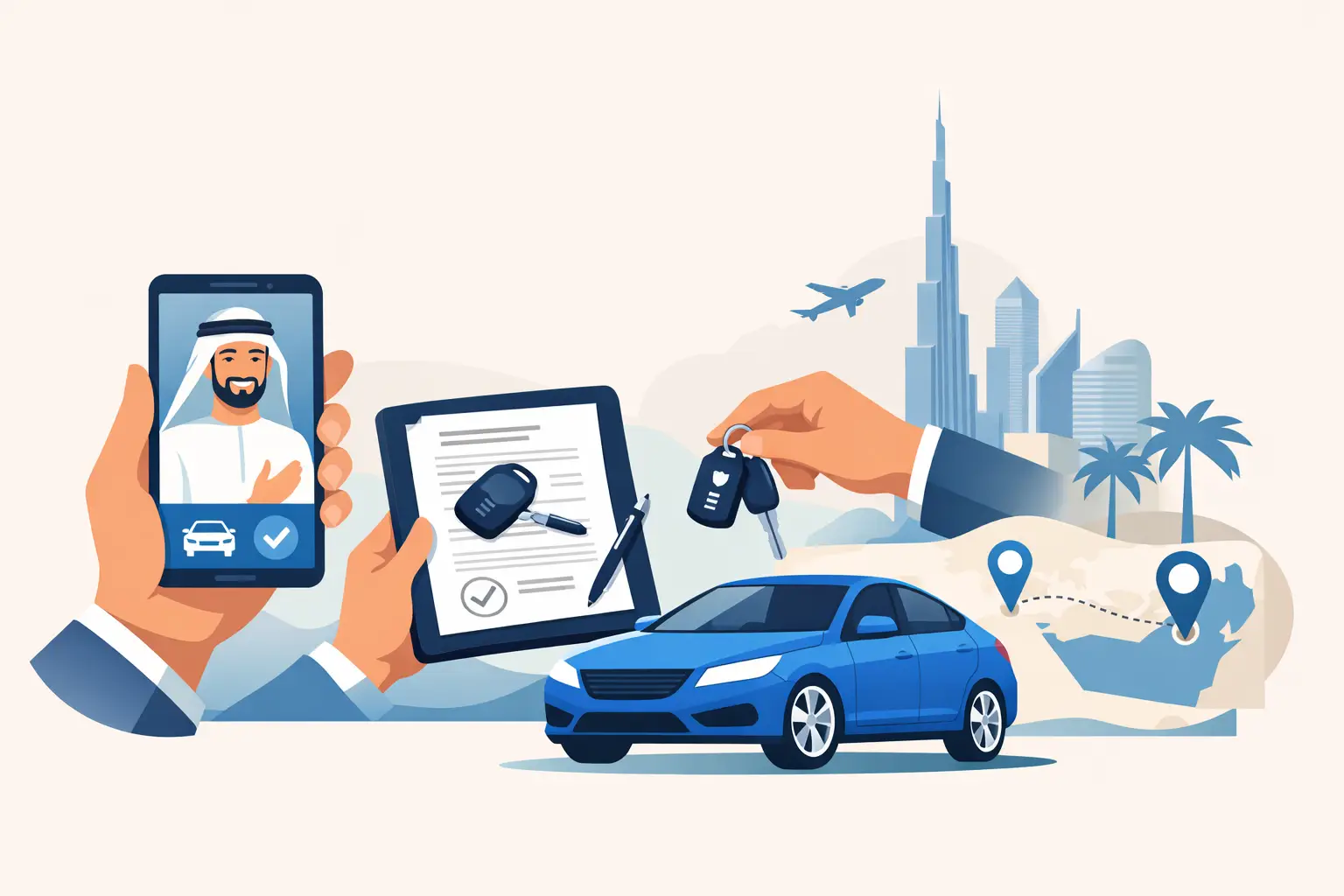 Remote Car Sale POA Example for UAE Transfers