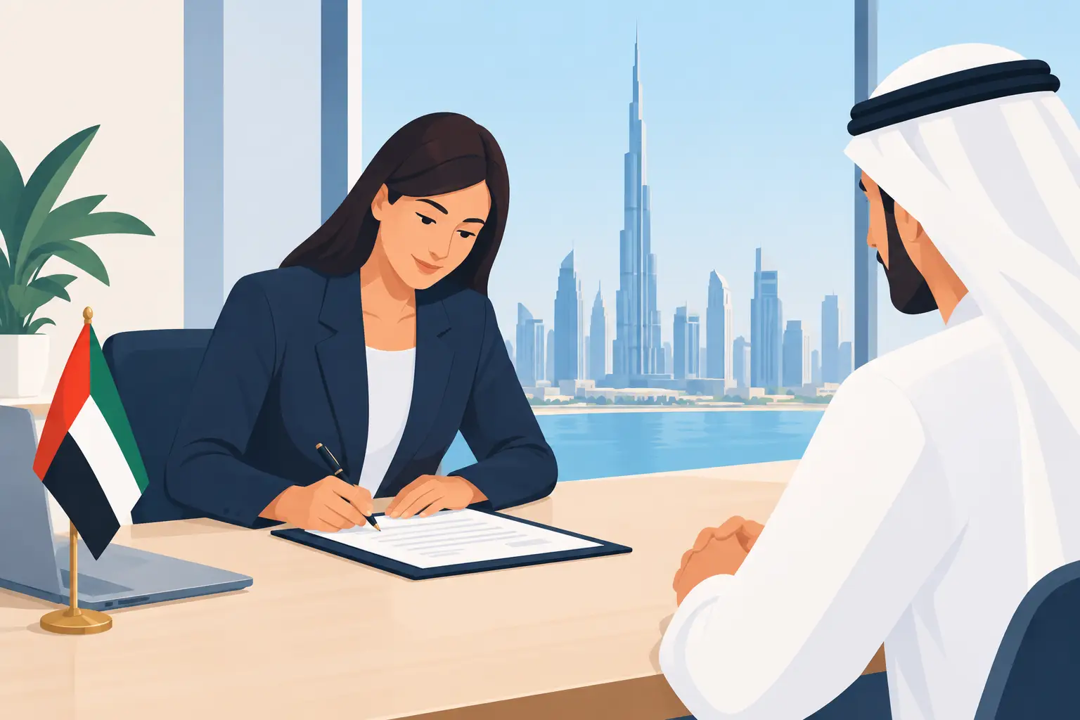 Can an Agent Sign Contracts for You in the UAE?