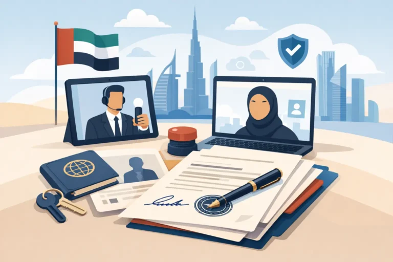 Essential Remote Notarization Documents for UAE POAs