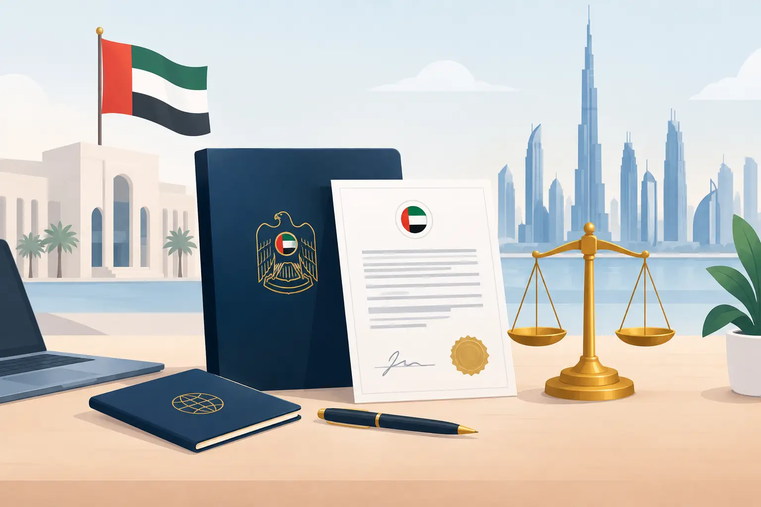 MOJ Services for UAE Documents and Power of Attorney