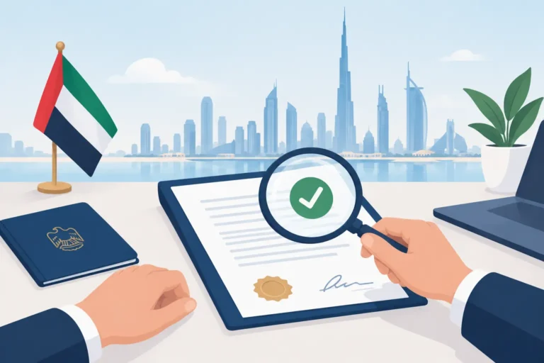 Document Verification for UAE Power of Attorney